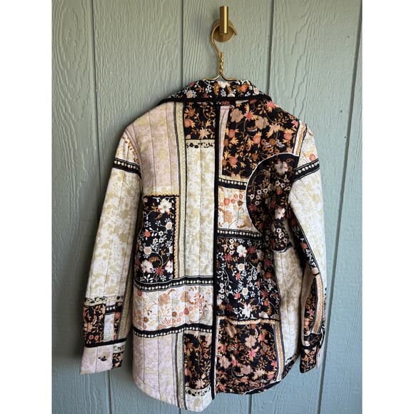 Anthropologie Quilted Patchwork Jacket, XS - Picture 7 of 8